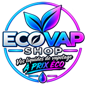 logo néon ecovap shop nakne